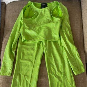Womens Green Suit